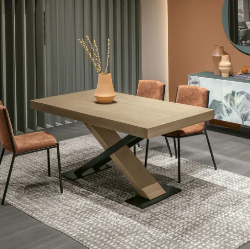 Elegant stackable chair Fuji by Target Point.