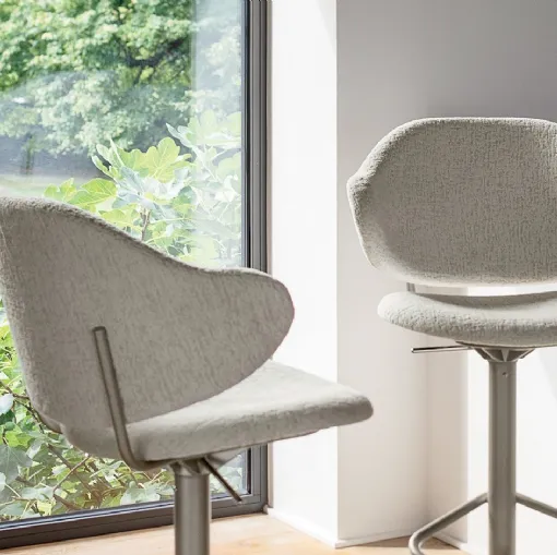 Fabric stool Holly by Calligaris