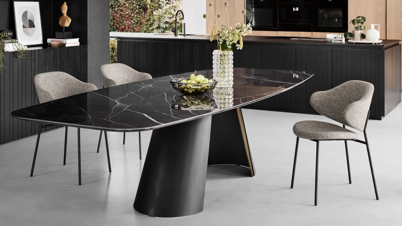 Calligaris' Holly fabric chair.