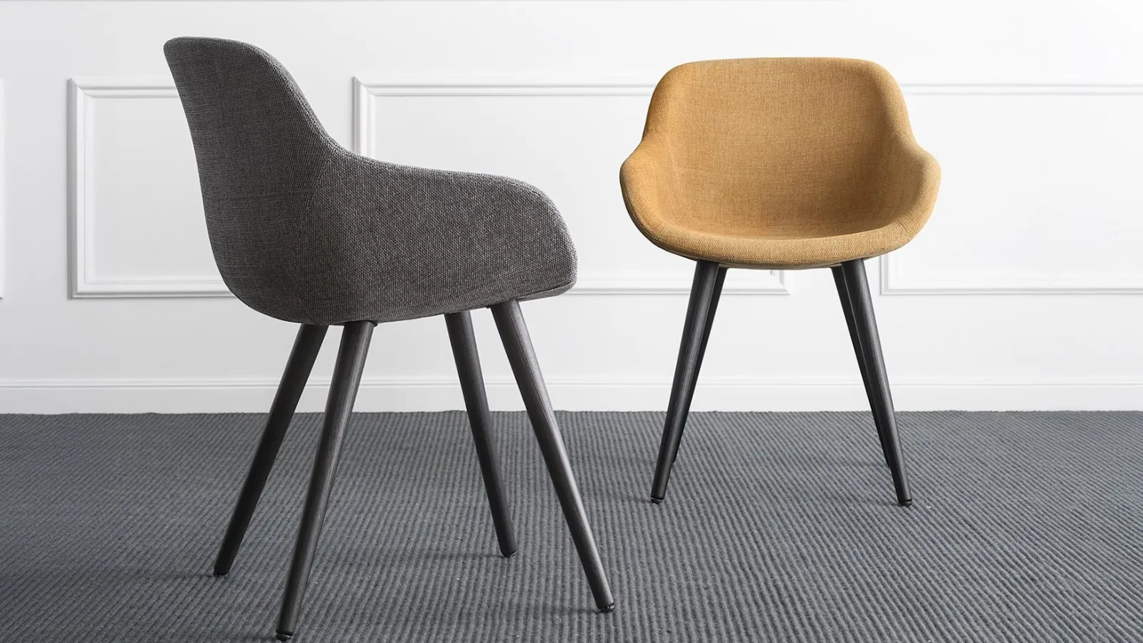 Upholstered fabric chair Igloo by Calligaris