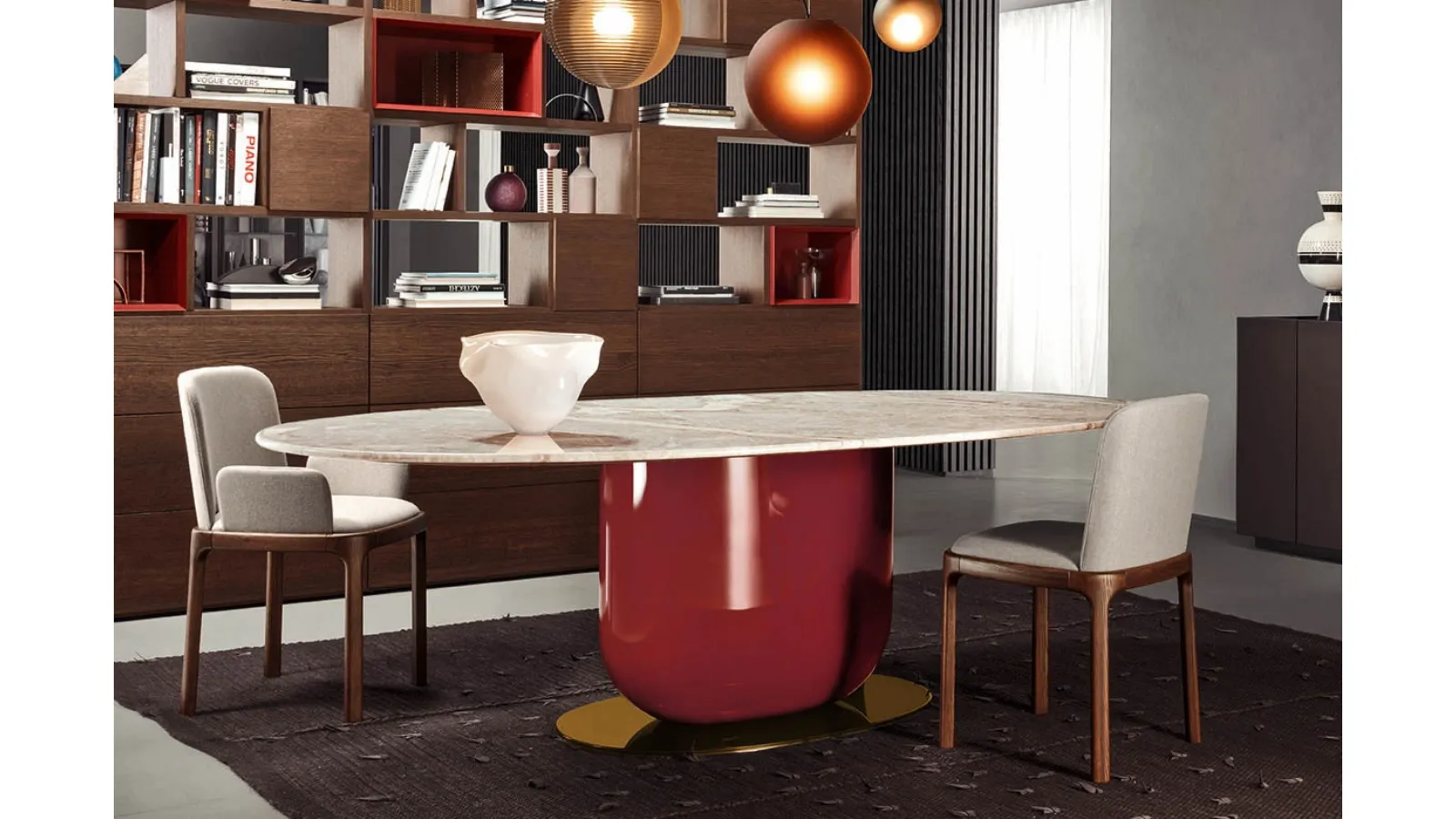 Inari upholstered chair by Pianca