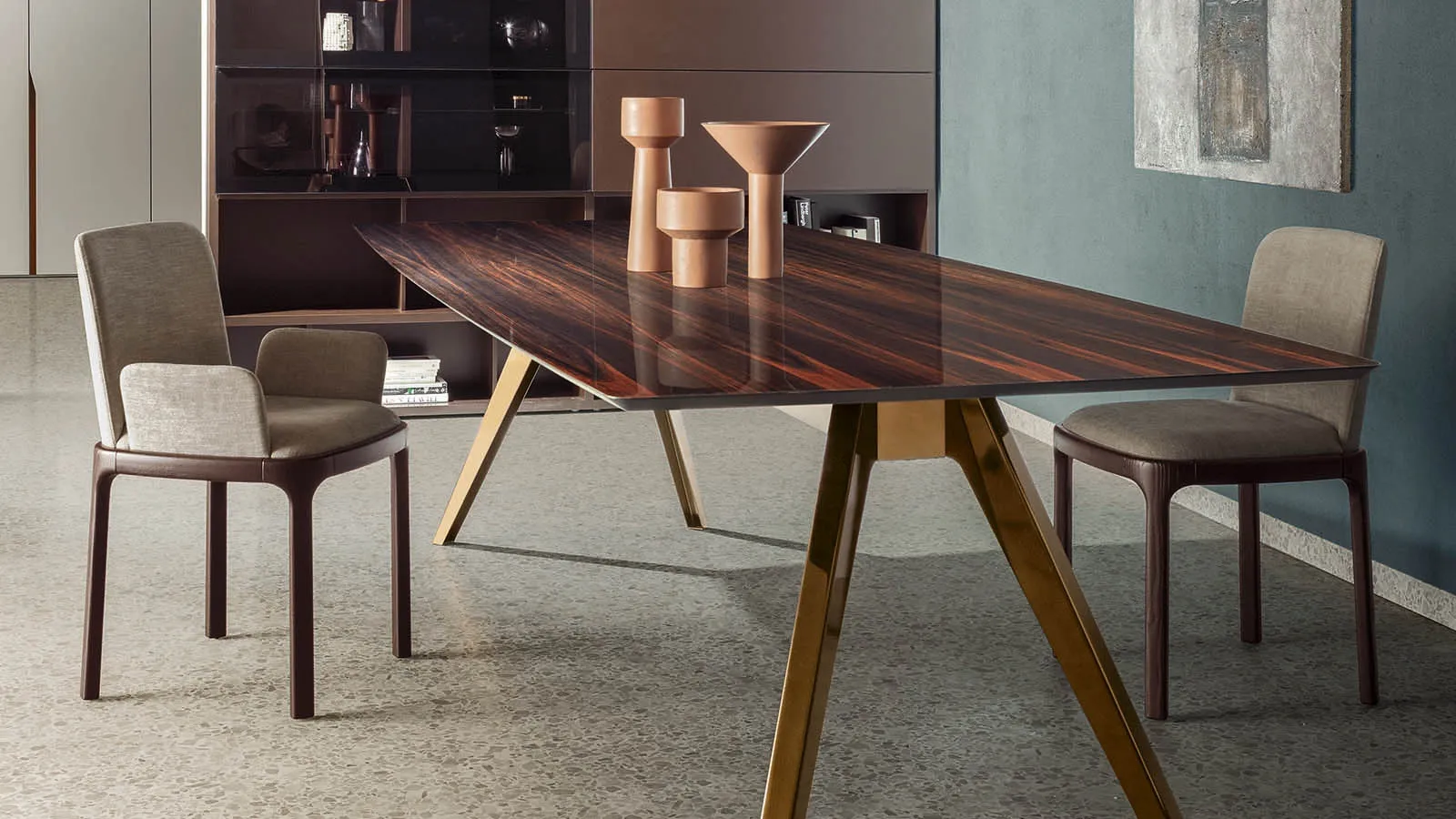 Inari upholstered chair by Pianca