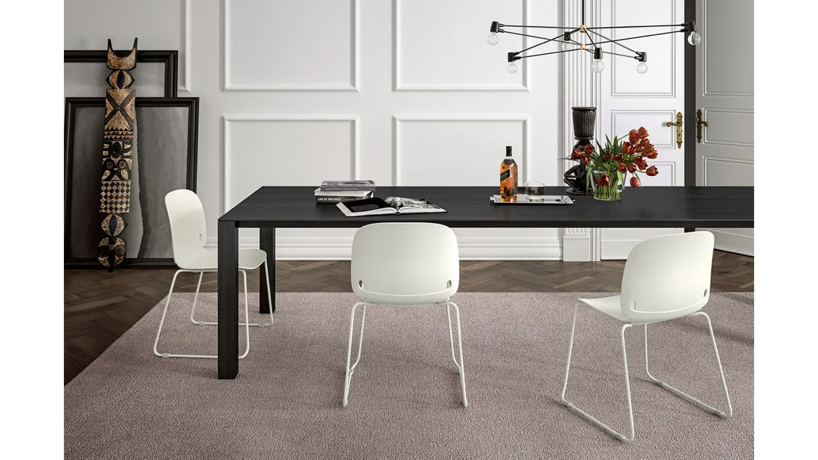 Intro stackable chair by Pianca