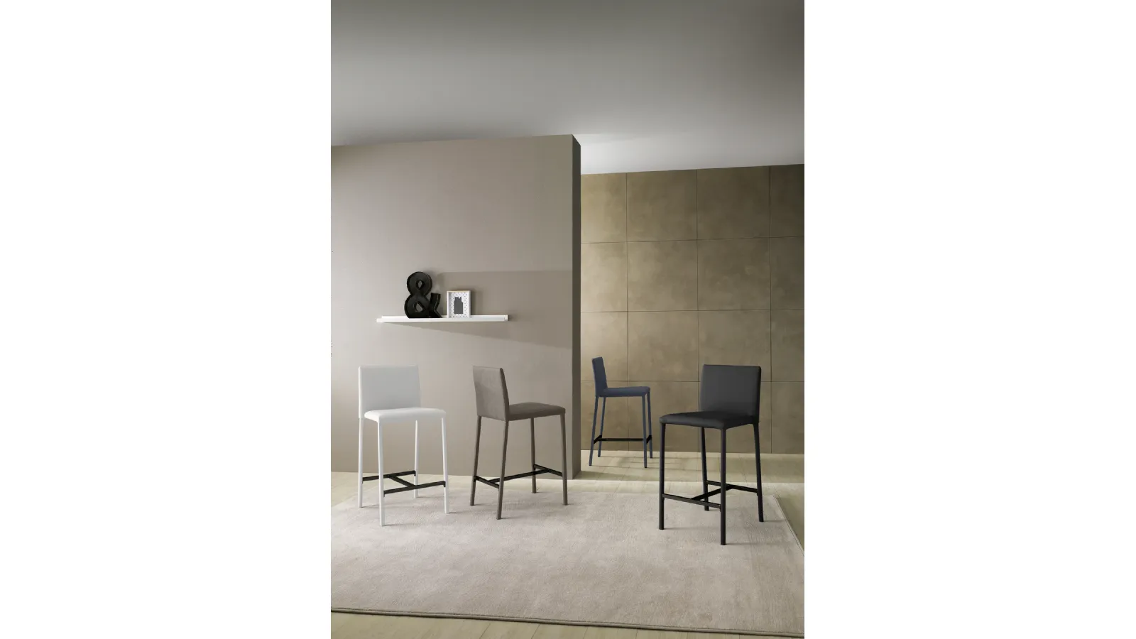 Kids Atelier leather stool by Zamagna