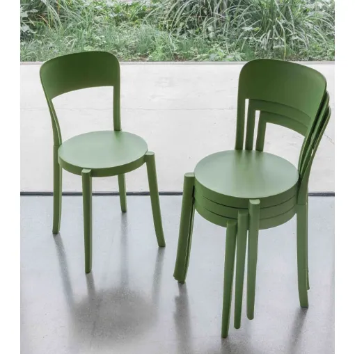 Lilly stackable chair by Altacom