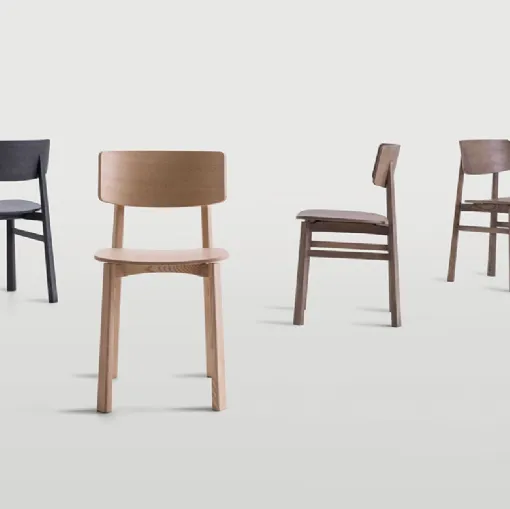 Lina wooden chair by Pianca