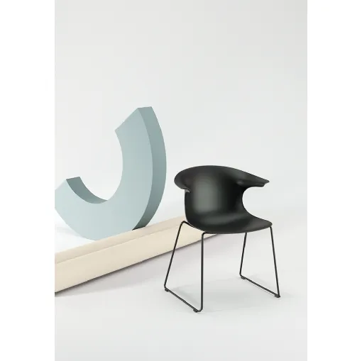 Loop Mono Sled Chair by Infiniti.