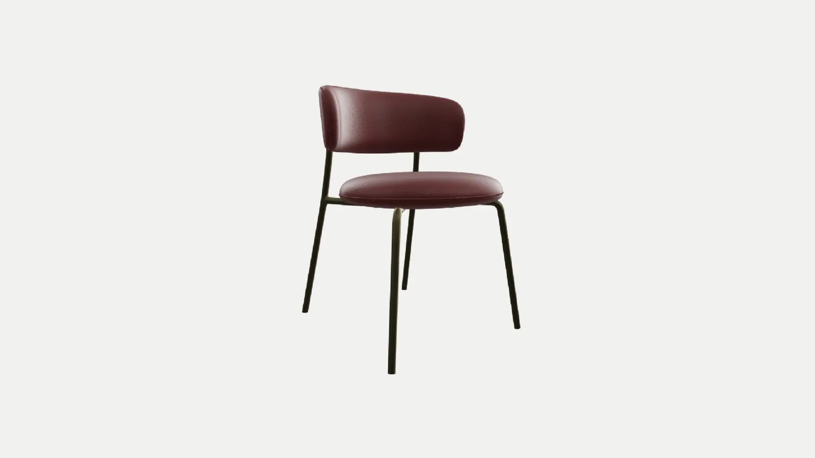 Zamagna Macaron Leather Chair