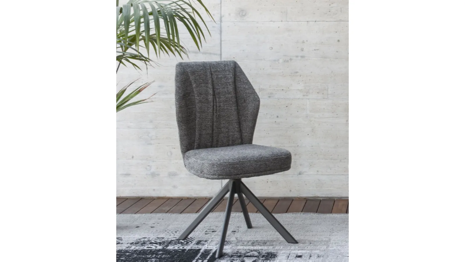 Mirabel upholstered fabric chair by Altacom