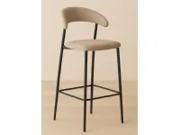 Moon fabric stool by Zamagna