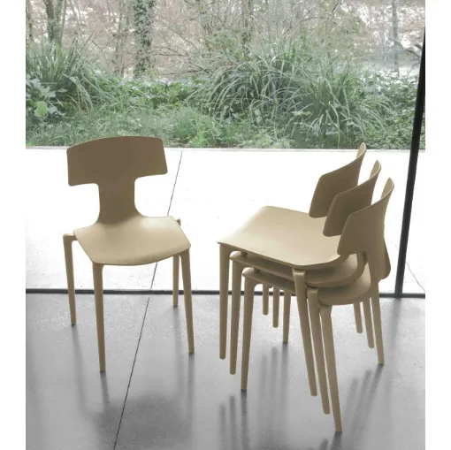 Nala stackable chair by Altacom