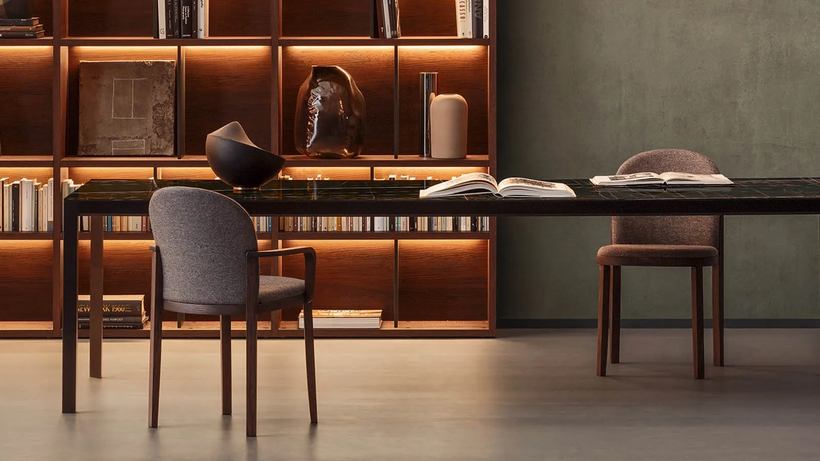 Orchestra upholstered fabric chair by Pianca