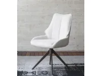 Raya upholstered fabric chair by Altacom