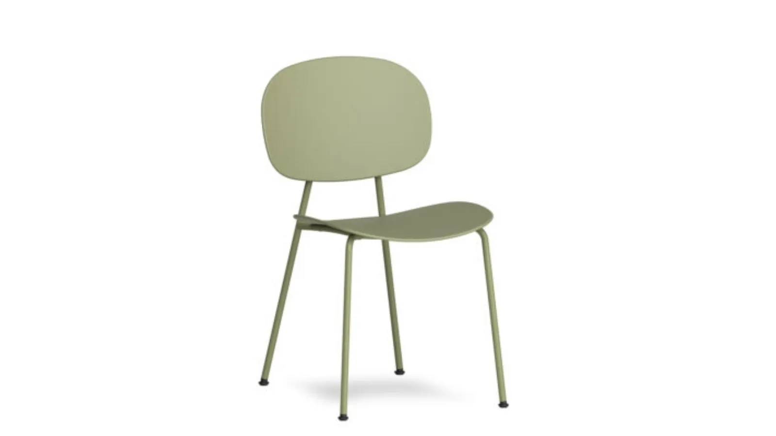 Pop Round Chair in polypropylene and steel by Infiniti.