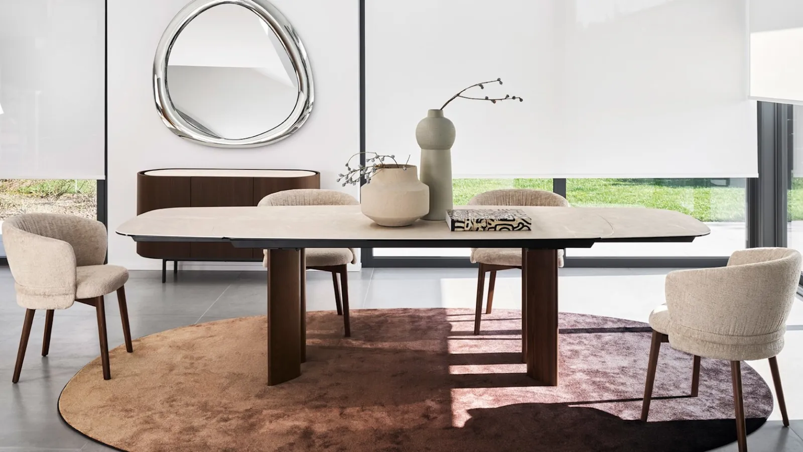 Vanilla chair in Calligaris fabric