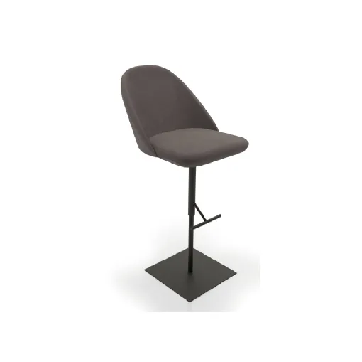 Upholstered fabric stool Virgo/C by Zamagna