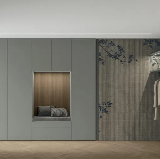 Mobile entrance Logic Plus UNIT 05 by Tomasella