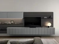 Living Time Wall Unit by Arredo3
