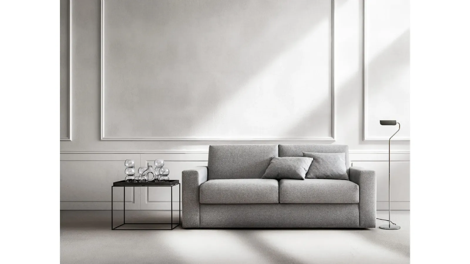 Linear sofa bed Axel by Samoa