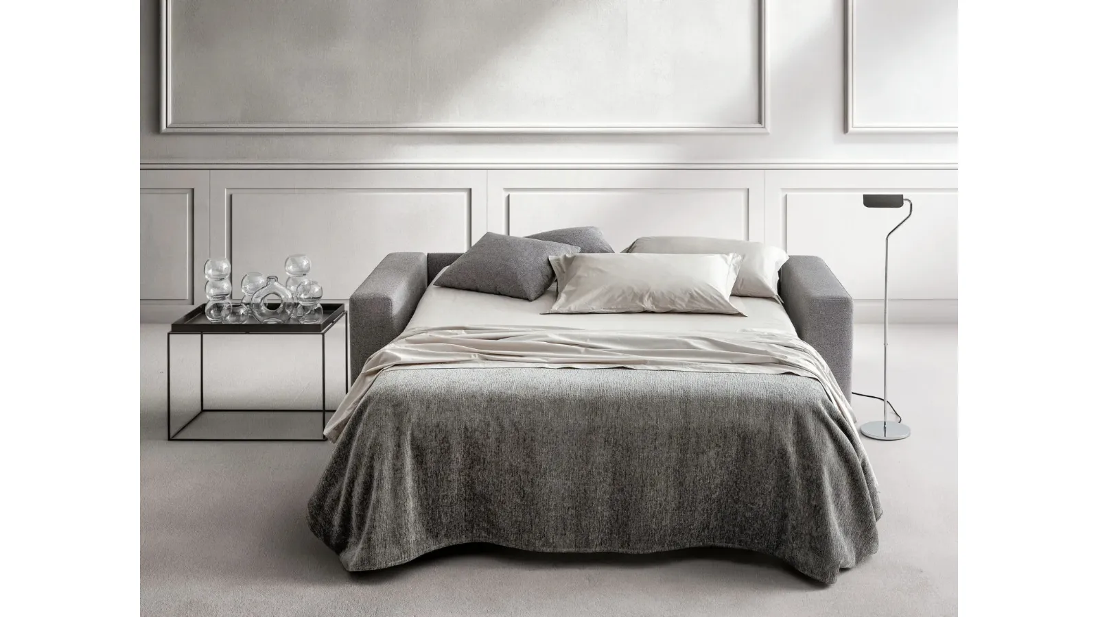 Linear sofa bed Axel by Samoa