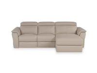 Bismark relaxing sofa with chaise lounge by Nicoletti Home