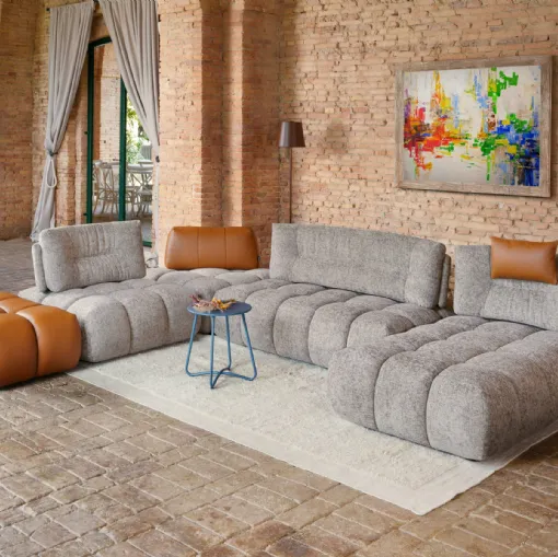 Boogie sofa with chaise lounge by Nicoletti Home