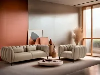 Linear sofa Brando by Franco Ferri