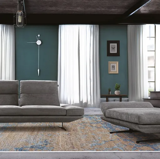 Chamonix linear sofa by Nicoletti Home