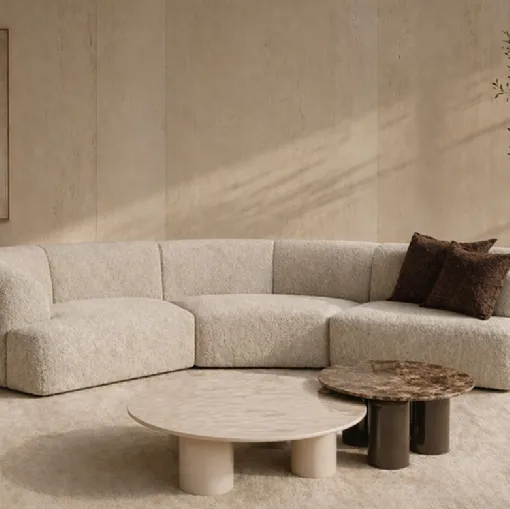 Doro fabric sofa by Pianca