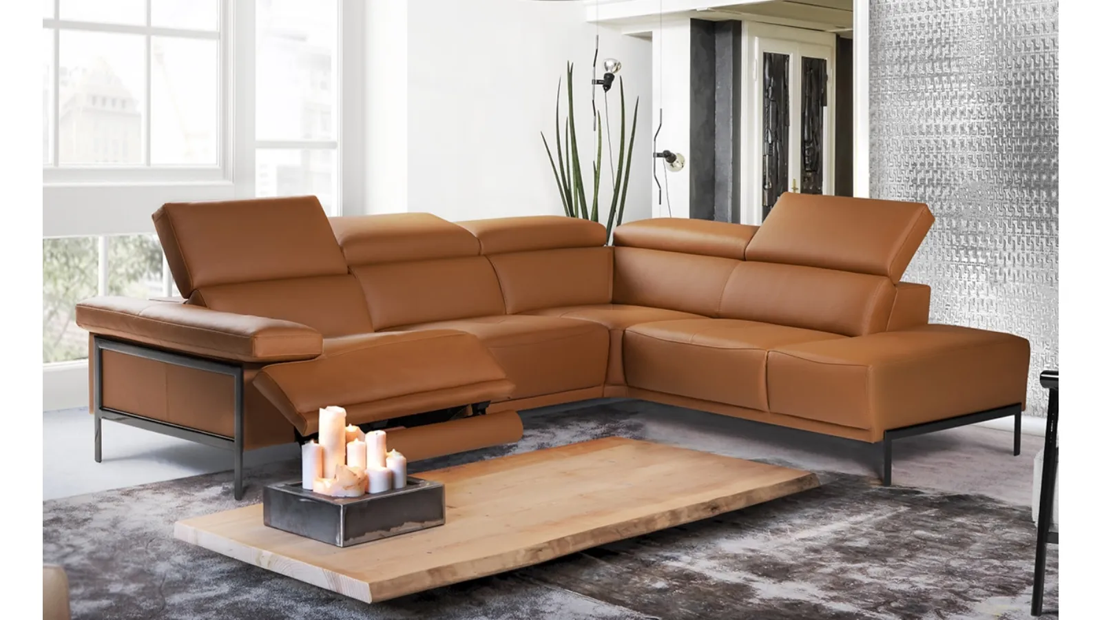 Downtown Corner Sofa by Nicoletti Home