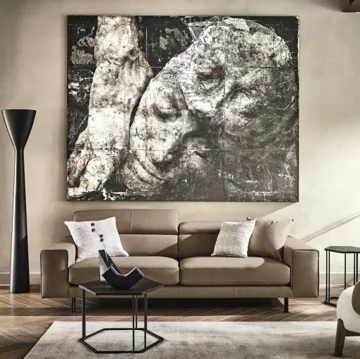 Edgar linear sofa by Calligaris