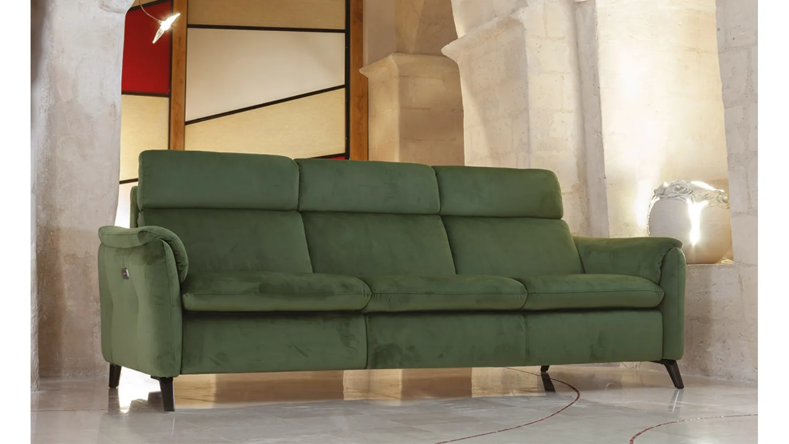 Linear Falabella sofa by Nicoletti Home