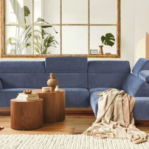 Nicoletti Home's First fabric corner sofa