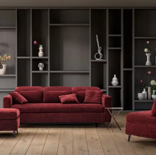 Linear Ghost sofa bed by Samoa