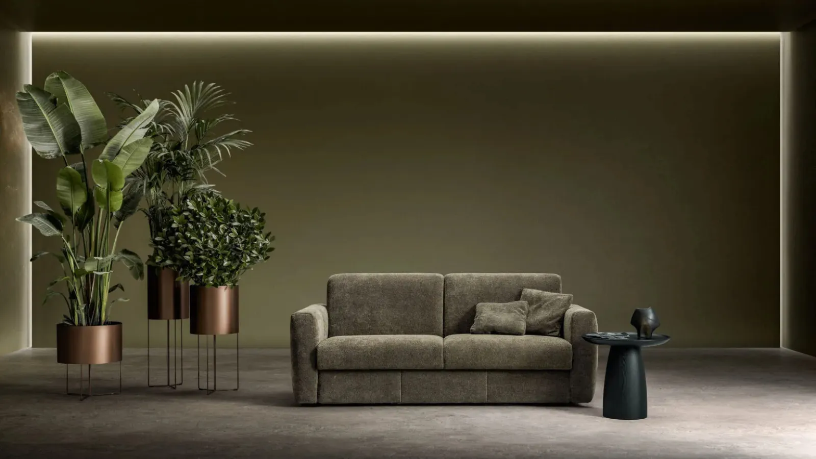 Linear Hill Sofa Bed by Samoa