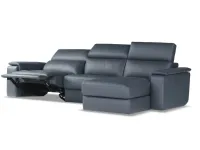 Indian leather relaxation sofa by Nicoletti Home