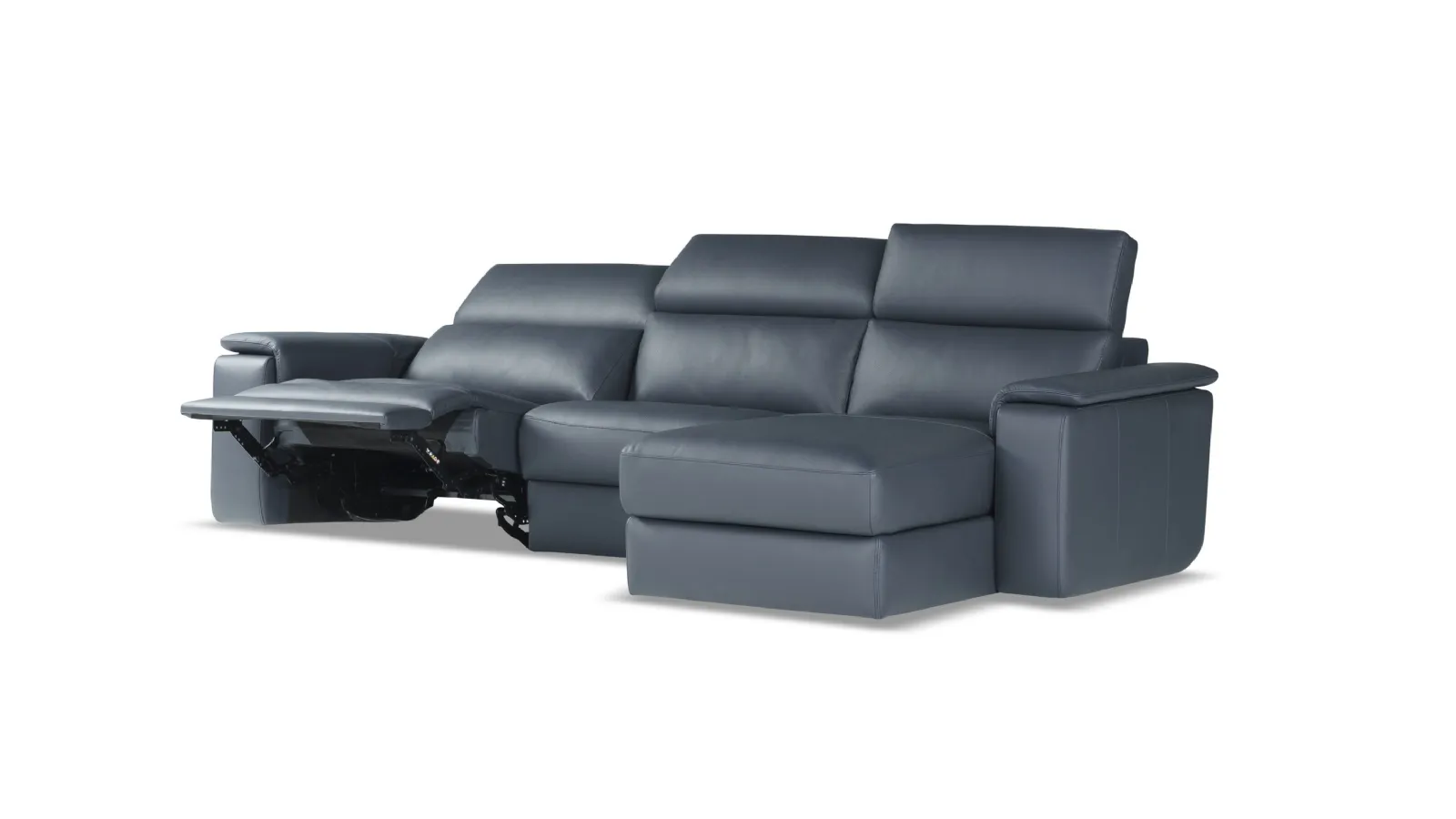 Indian leather relaxation sofa by Nicoletti Home
