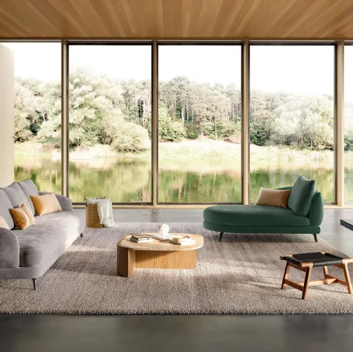 Jand fabric living room by Le Comfort