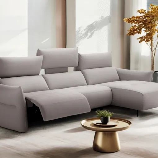 Relax sofa with Losanna peninsula by Franco Ferri.