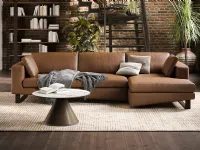 Sofa with peninsula Montecarlo by Tonin Casa