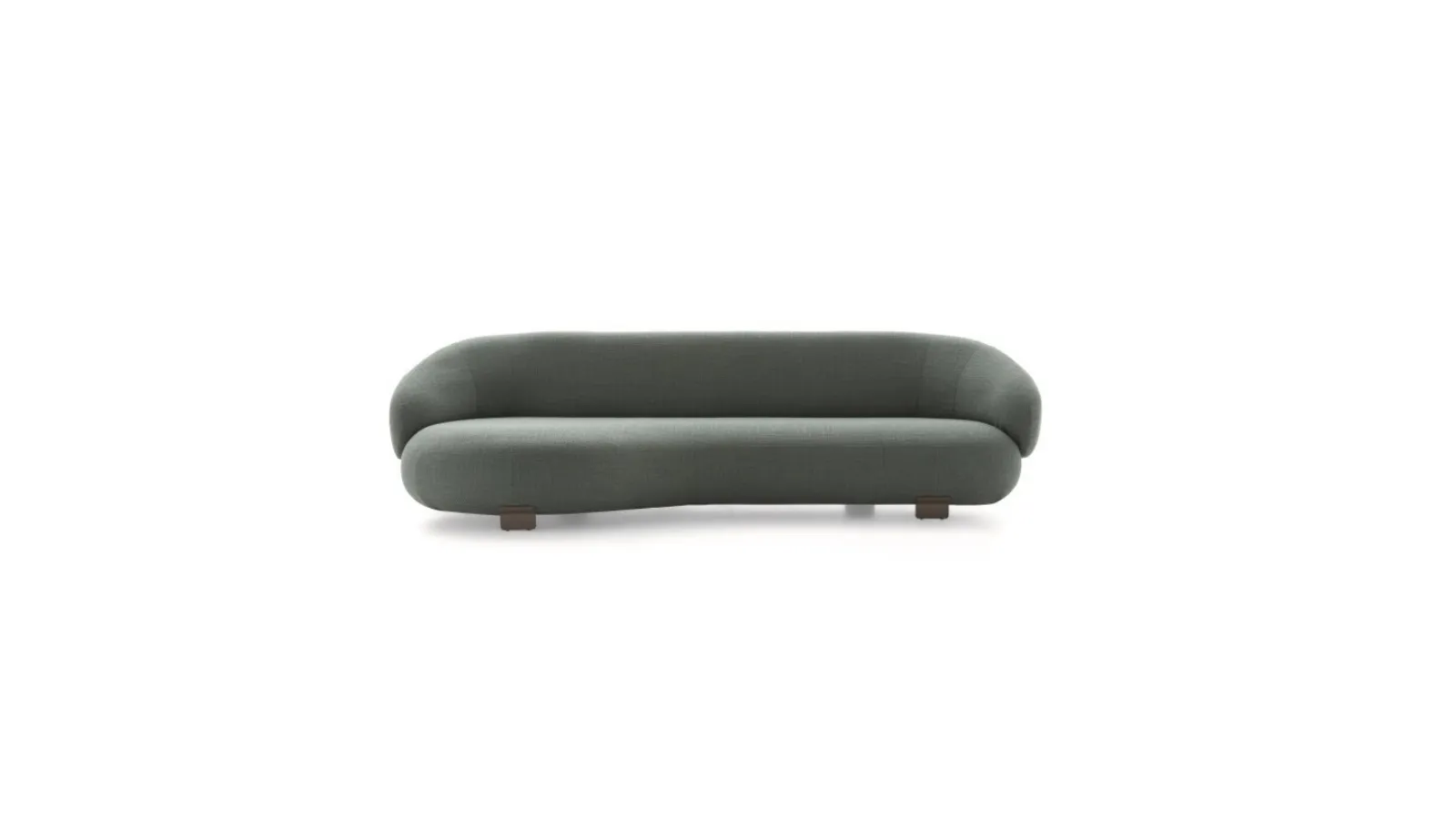 Fabric sofa with chaise longue Pacific by Ditre Italia.