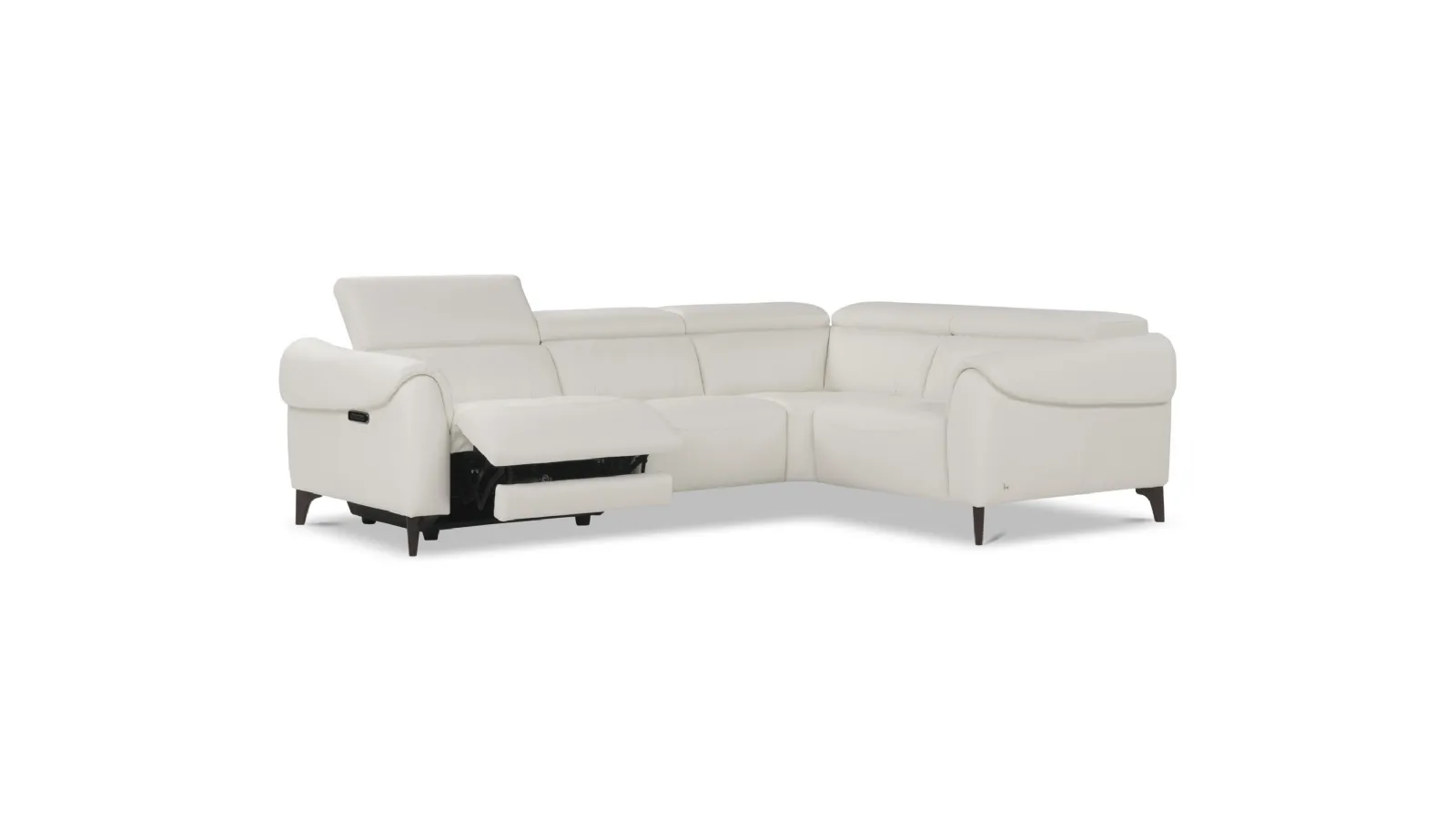 Richmond relaxation sofa in leather by Nicoletti Home