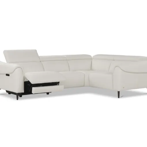 Richmond relaxation sofa in leather by Nicoletti Home