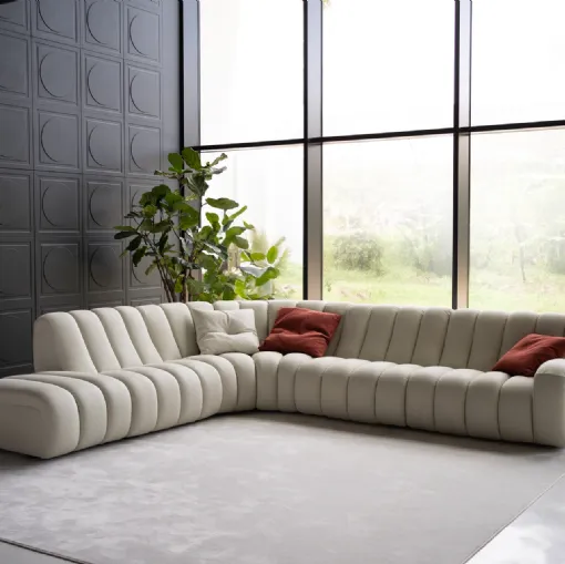 Scervino corner sofa by Franco Ferri