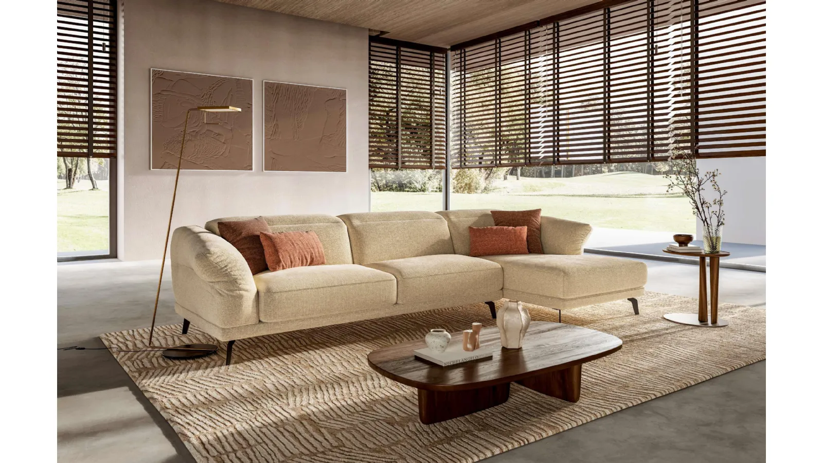 Sky sectional sofa by Le Comfort
