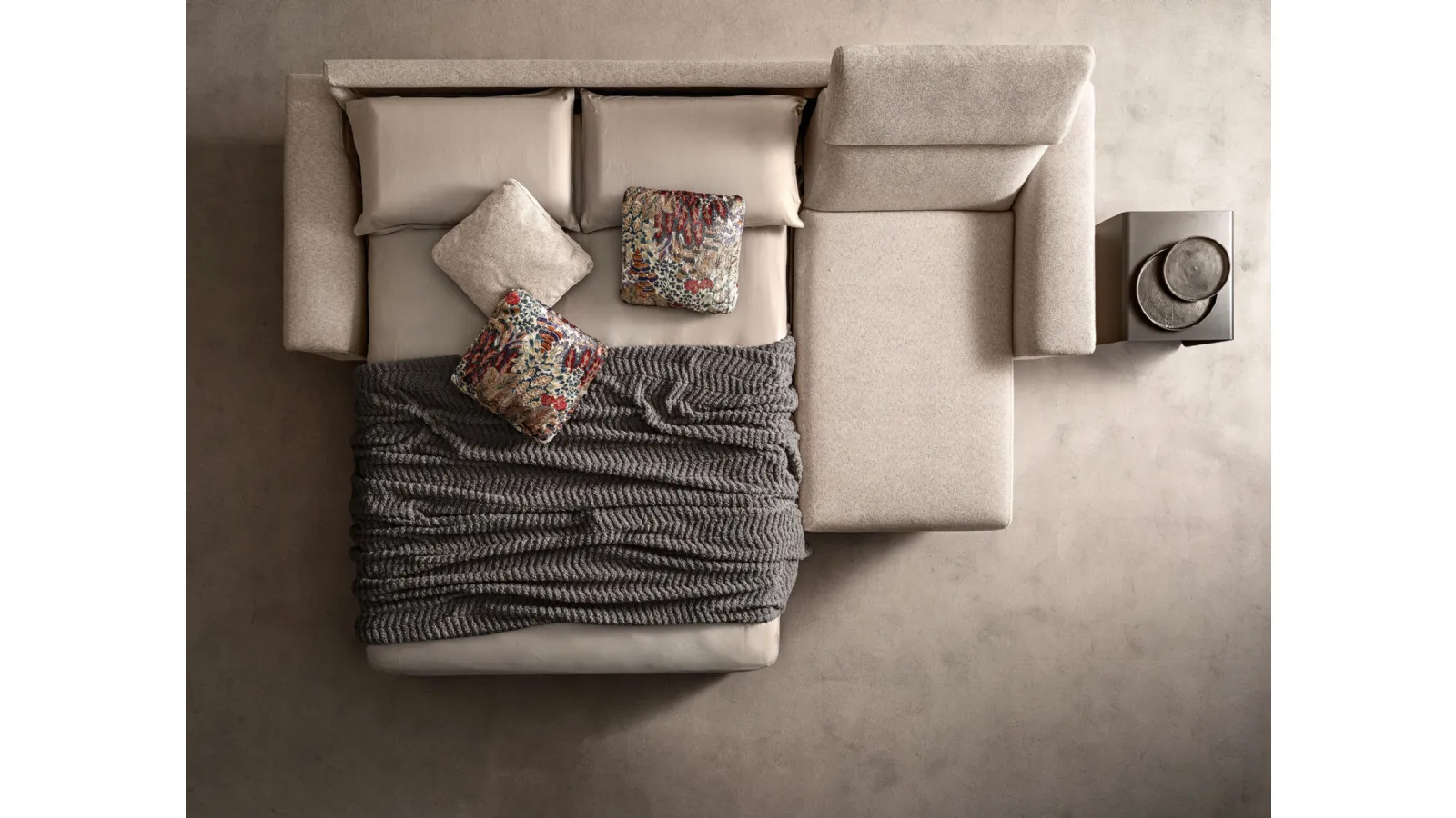 Sofa bed with peninsula Target by Samoa