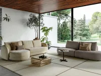 Togo living room set with peninsula and linear by Le Comfort