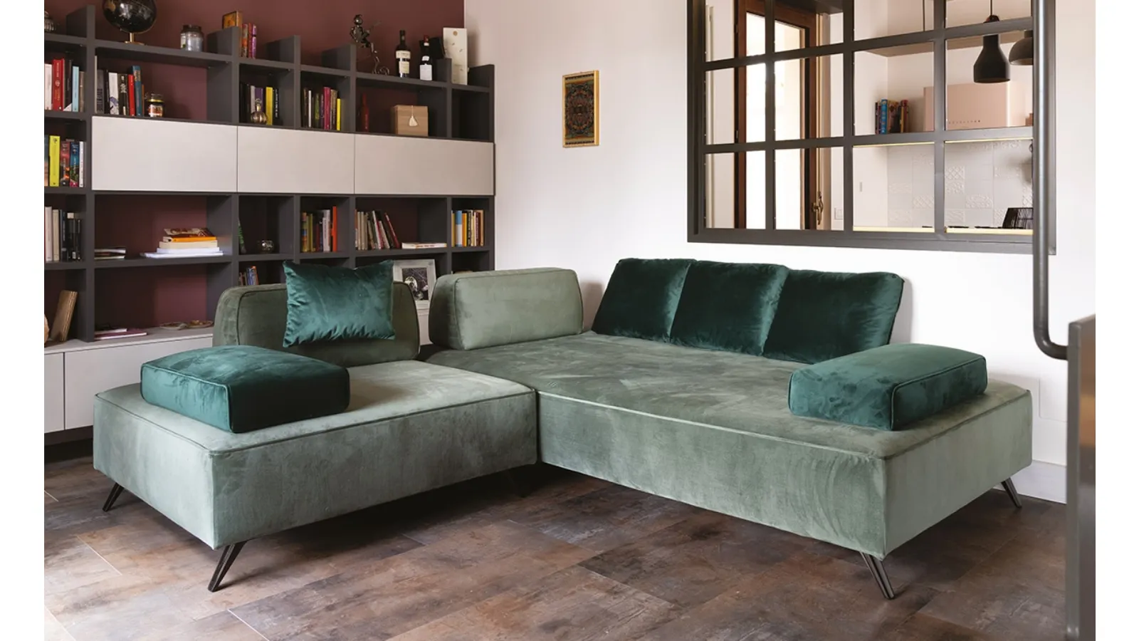 Tres Corner Sofa by Nicoletti Home