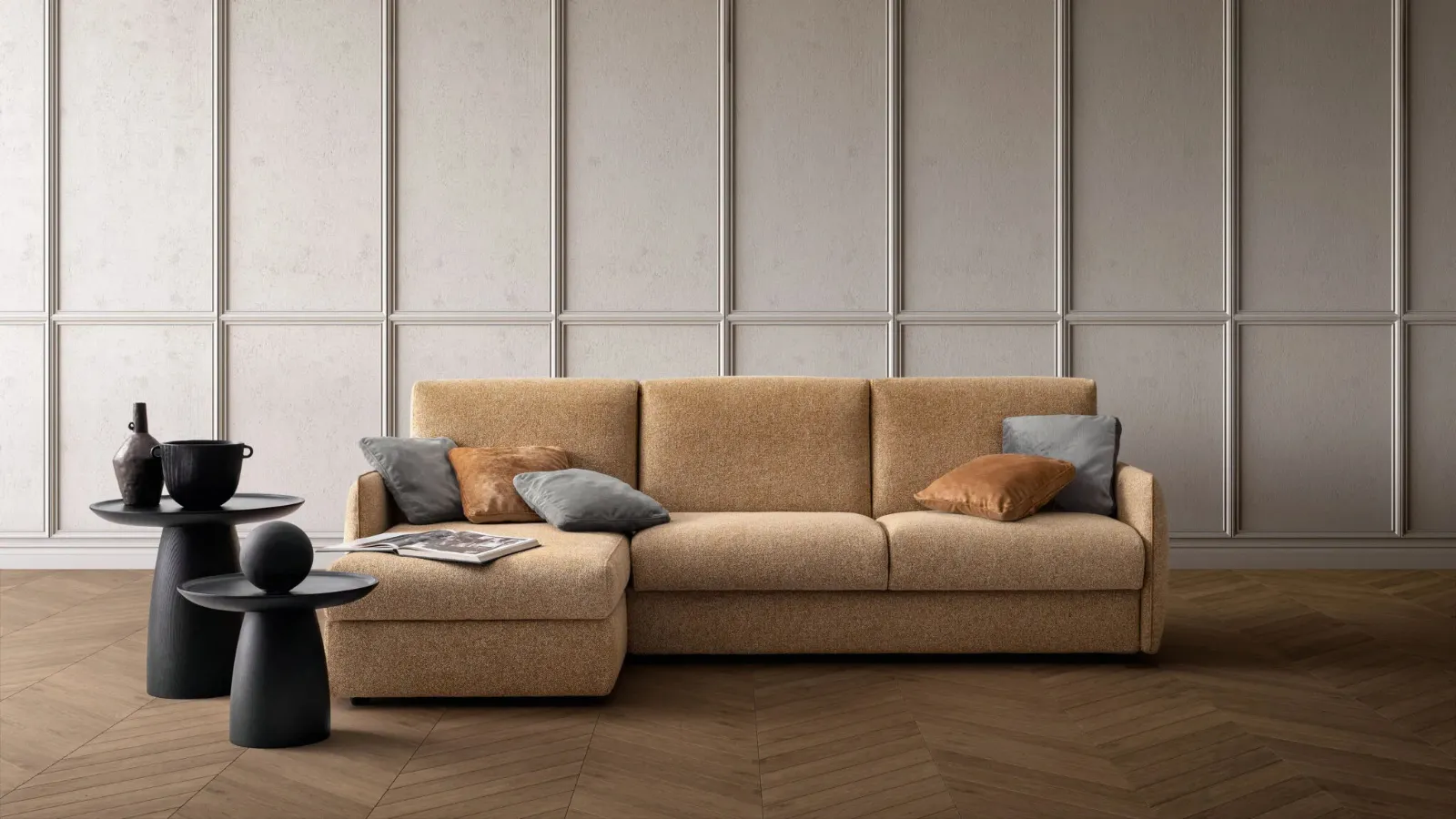 Sofa Bed with Wonder Peninsula by Samoa