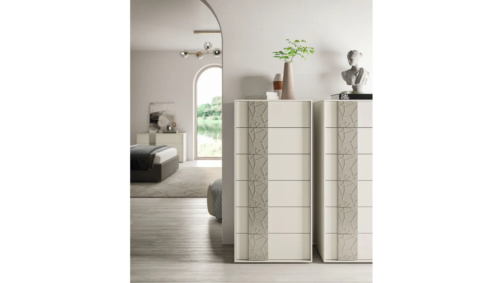 Metrolis New dresser by Spagnol Mobili